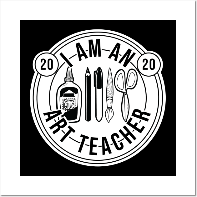 I am an Art Teacher Wall Art by The Craft ACE